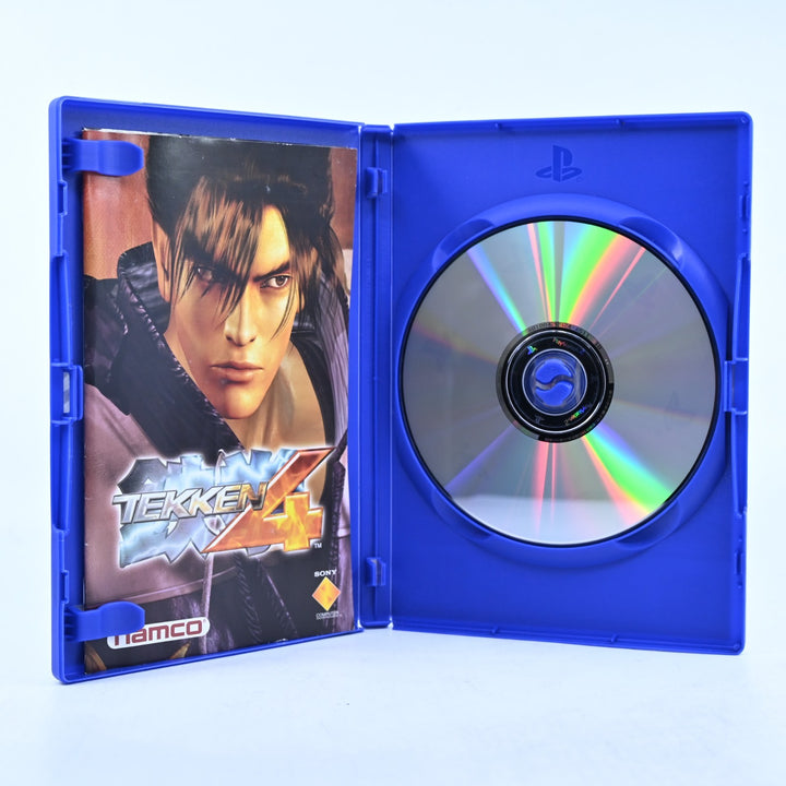 Tekken 4 - Sony Playstation 2 / PS2 Game + Manual - PAL - MINT DISC!