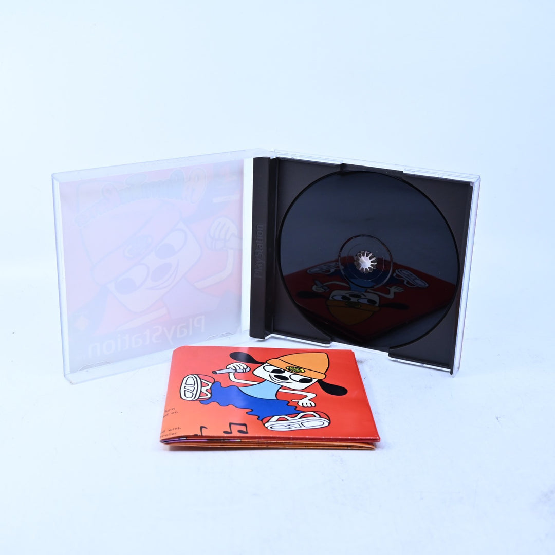 PaRappa The Rapper - Sony Playstation 1 / PS1 Game + Manual - PAL - MINT DISC
