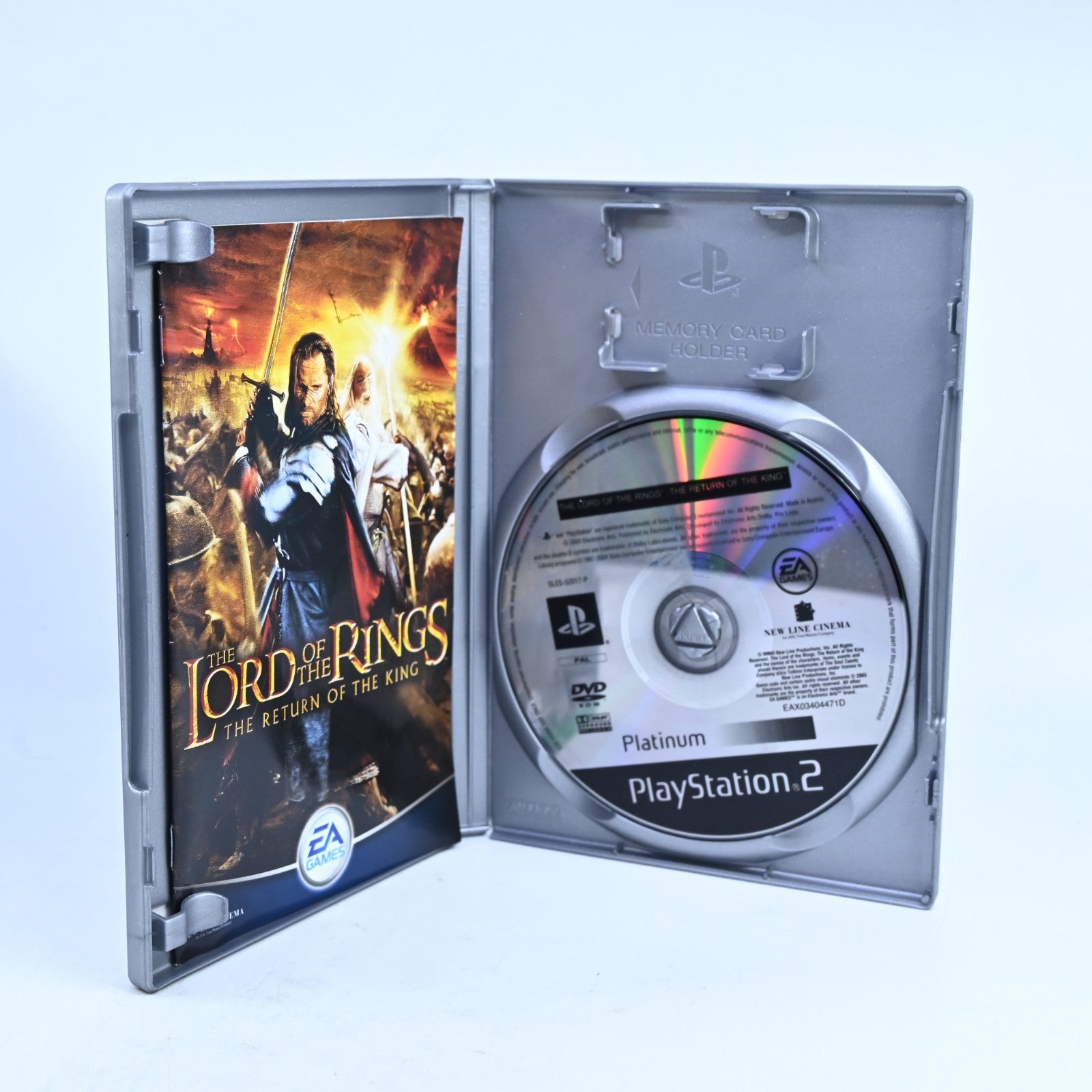 The Lord of the Rings: The Return of the King - PS2 Game + Manual - PA ...