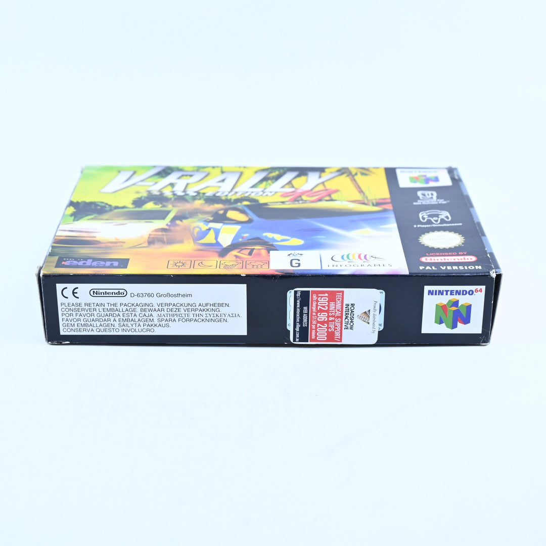 V-Rally 99 Edition - N64 / Nintendo 64 Boxed Game - PAL - FREE POST!