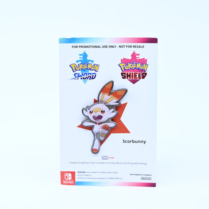 Promotional Pokemon Sword & Shield Pin - Scorbunny - Pin / Other Toy