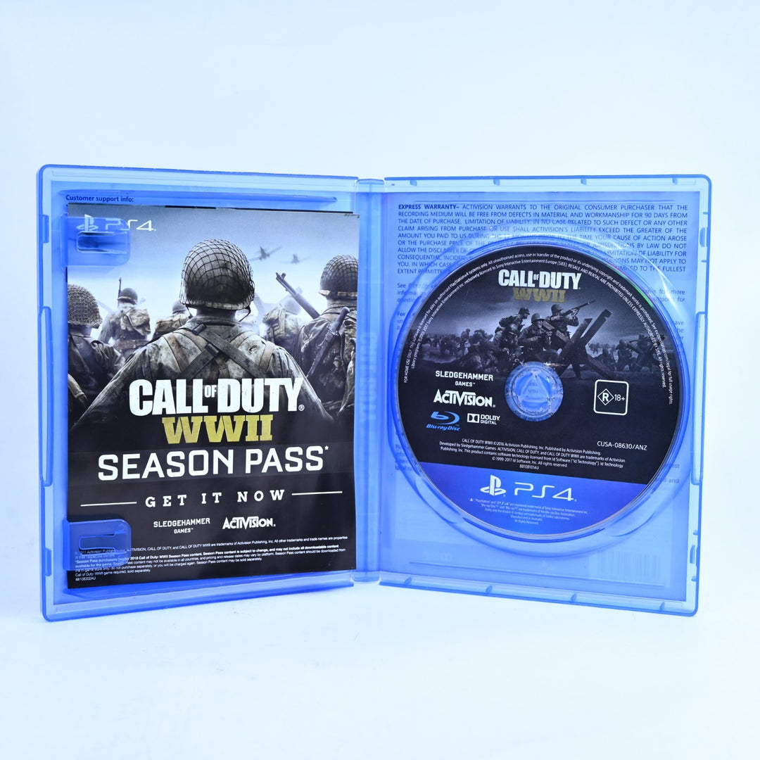 Call of Duty: WWII - Sony Playstation 4 / PS4 Game - MINT DISC!