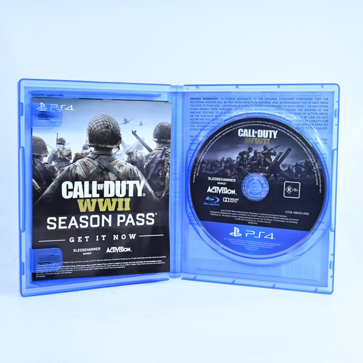 Call of Duty: WWII - Sony Playstation 4 / PS4 Game - MINT DISC!