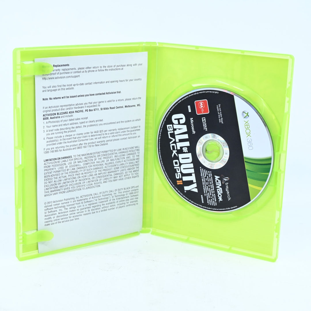 Call of Duty: Black Ops II - Xbox 360 Game - No Manual - PAL - FREE POST!