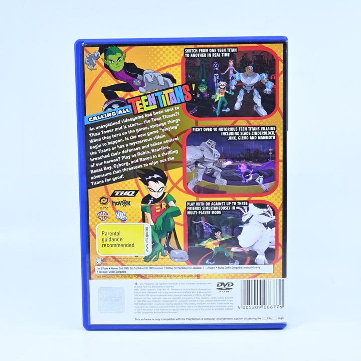 Teen Titans - Sony Playstation 2 / PS2 Game + Manual - PAL - MINT DISC!