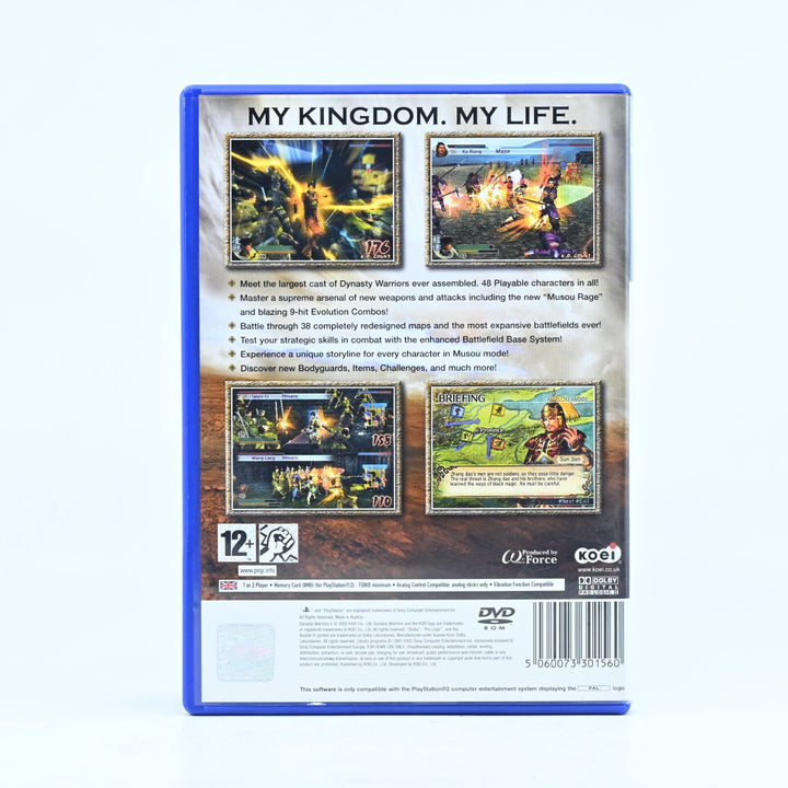 Dynasty Warriors 5 - Sony Playstation 2 / PS2 Game + Manual - PAL