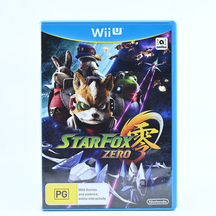 Star Fox Zero First Print Edition - Nintendo Wii U Game - PAL - LIKE NEW!