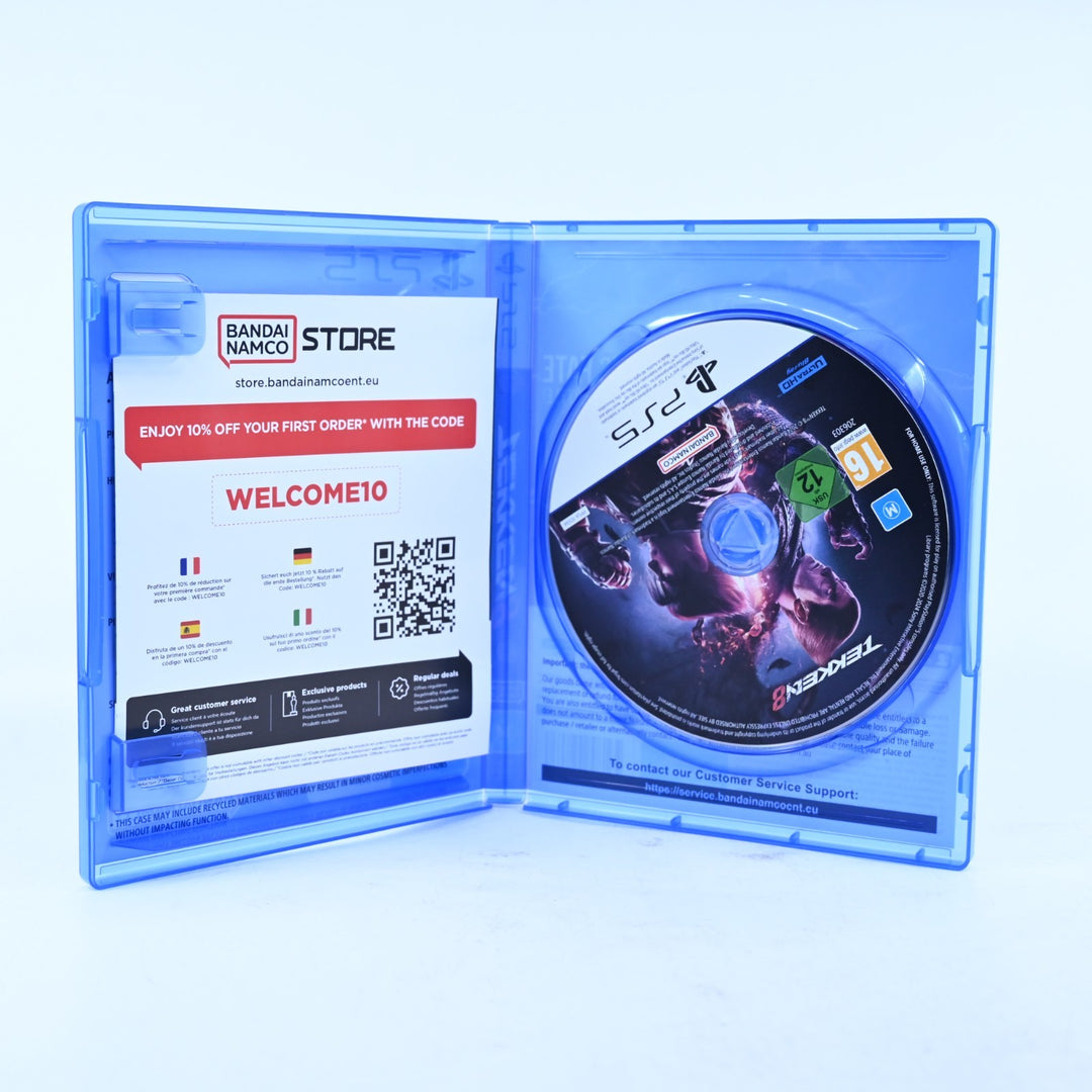Tekken 8 - Launch Edition - Sony Playstation 5 / PS5 Game - MINT DISC!