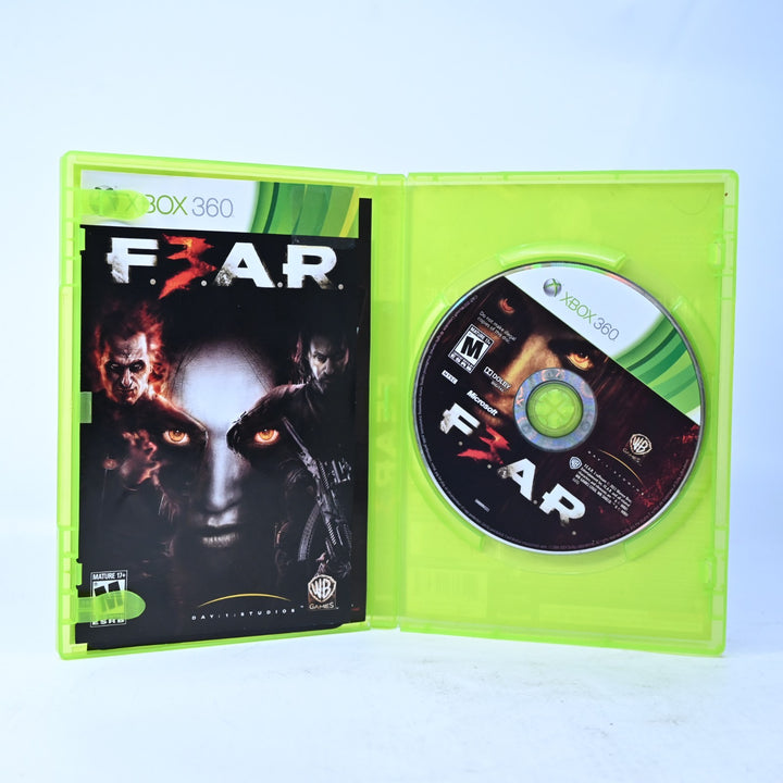 F3AR - Xbox 360 Game + Manual - Region Free - MINT DISC! Fear 3 - F.3.A.R.