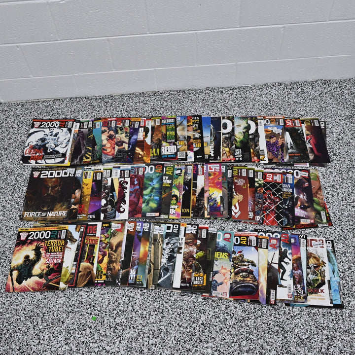 2000 AD - Assorted Comic Bulk Lot - 86 Issues - Comics