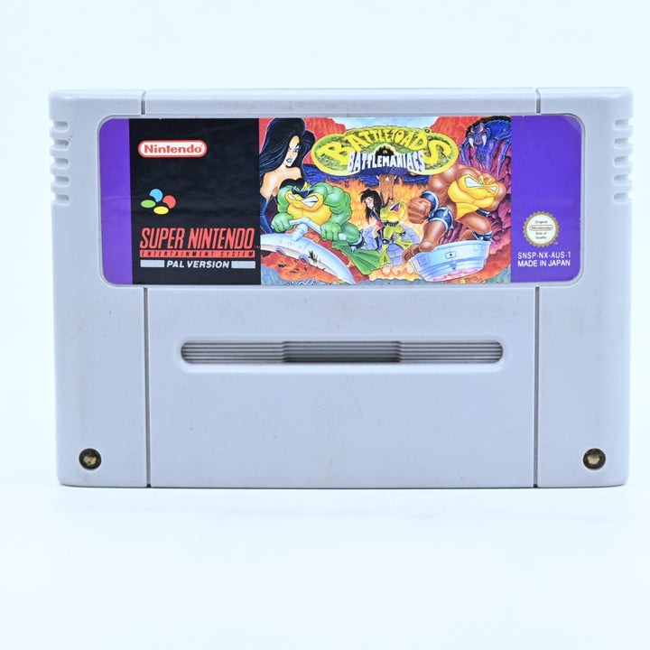 Battletoads in Battlemaniacs - Super Nintendo / SNES Game - PAL - FREE POST!