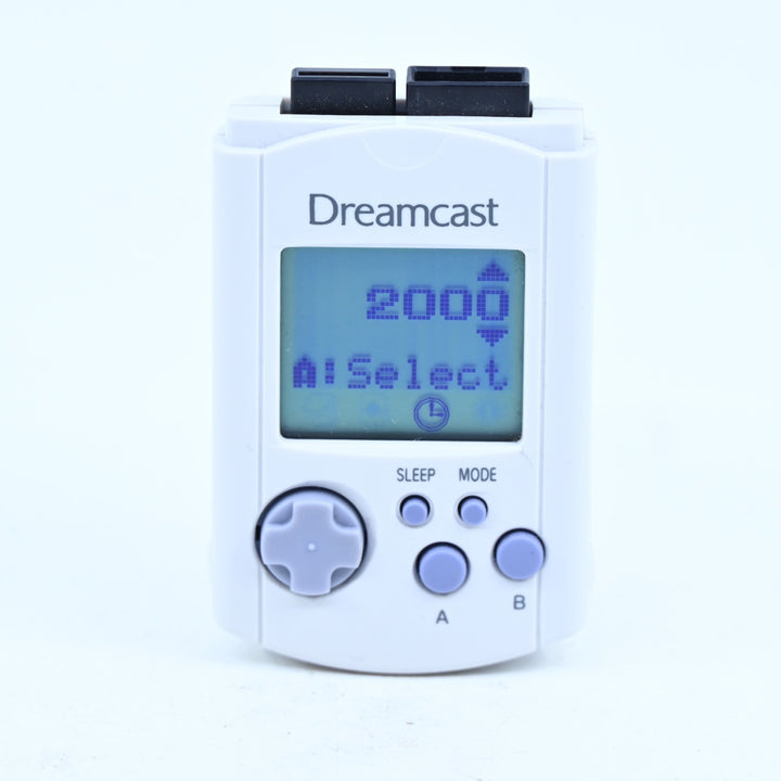 SEGA Dreamcast Official Visual Memory Unit (VMU) - Sega Dreamcast Accessory