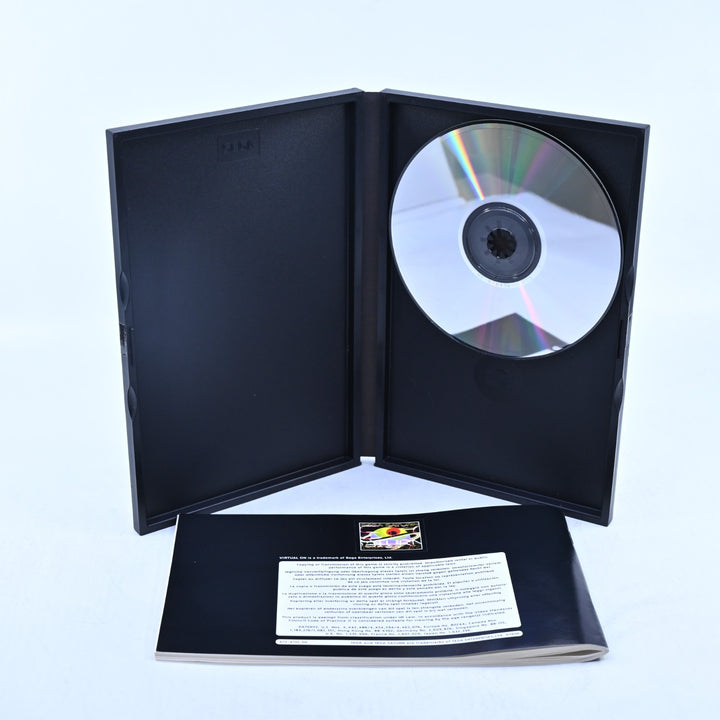 Virtual On: Cyber Troopers - Sega Saturn Game + Manual - PAL - MINT DISC!