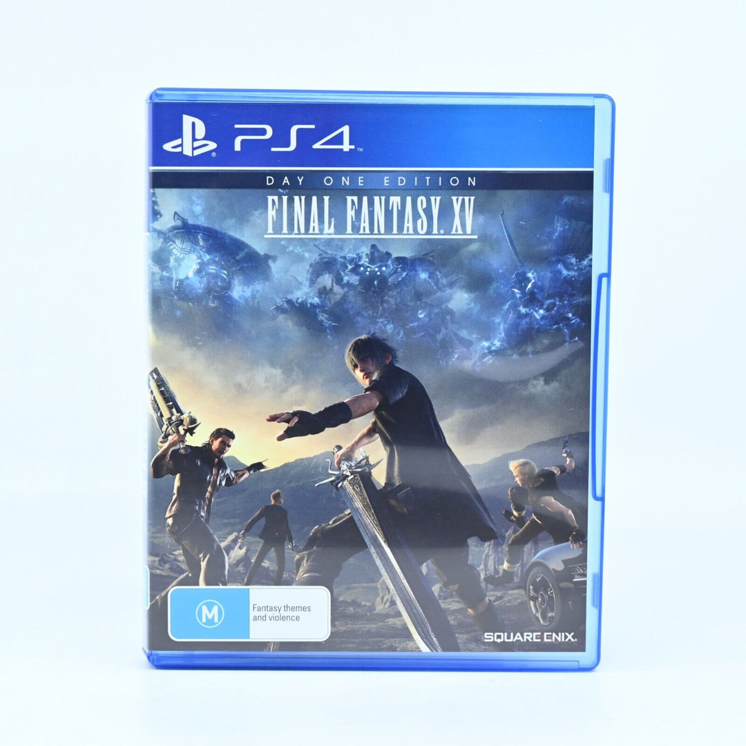 Final Fantasy XV 15 - Day One Edition - Sony Playstation 4 /PS4 Game - MINT DISC