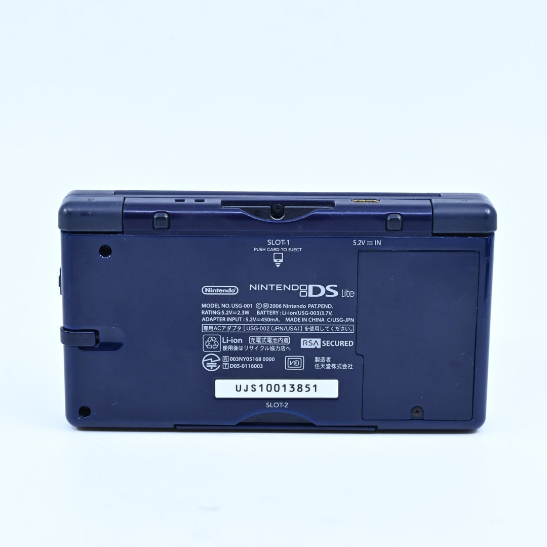 Enamel Navy - Nintendo DS Lite Console - USG-002 - FREE POST!