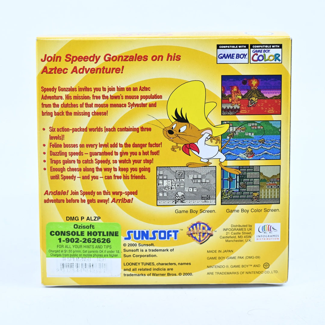 Speedy Gonzales Aztec Adventure - Nintendo Gameboy Color Boxed Game -FREE POST!