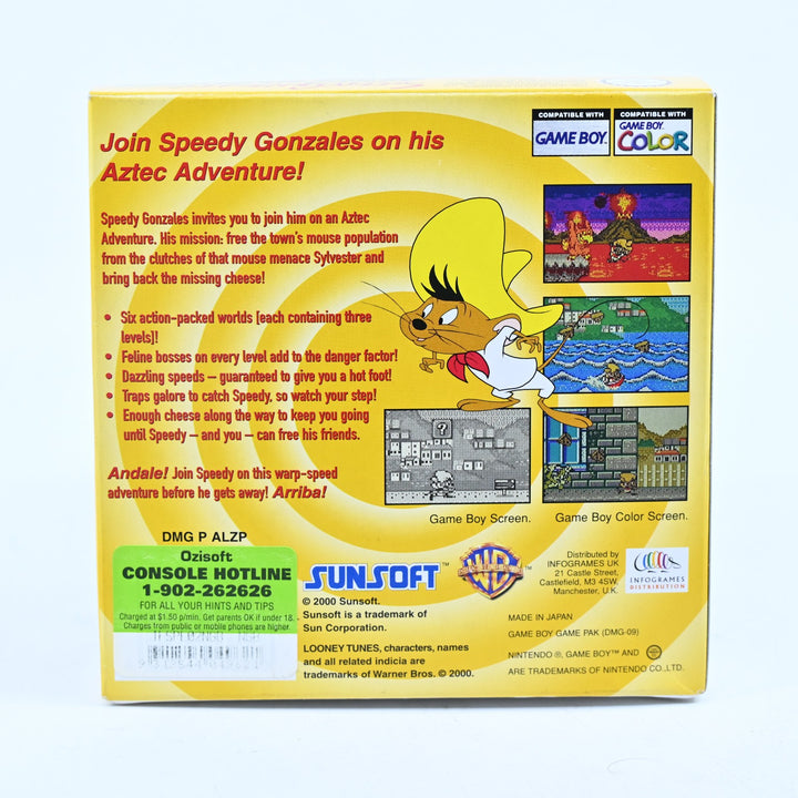 Speedy Gonzales Aztec Adventure - Nintendo Gameboy Color Boxed Game -FREE POST!