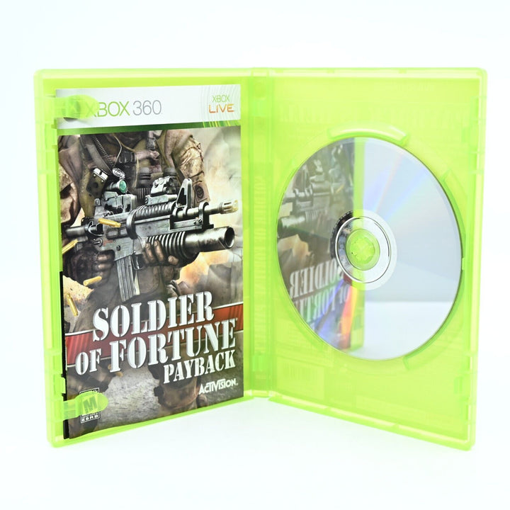 Soldier of Fortune Payback - Xbox 360 Game + Manual - PAL - MINT DISC!