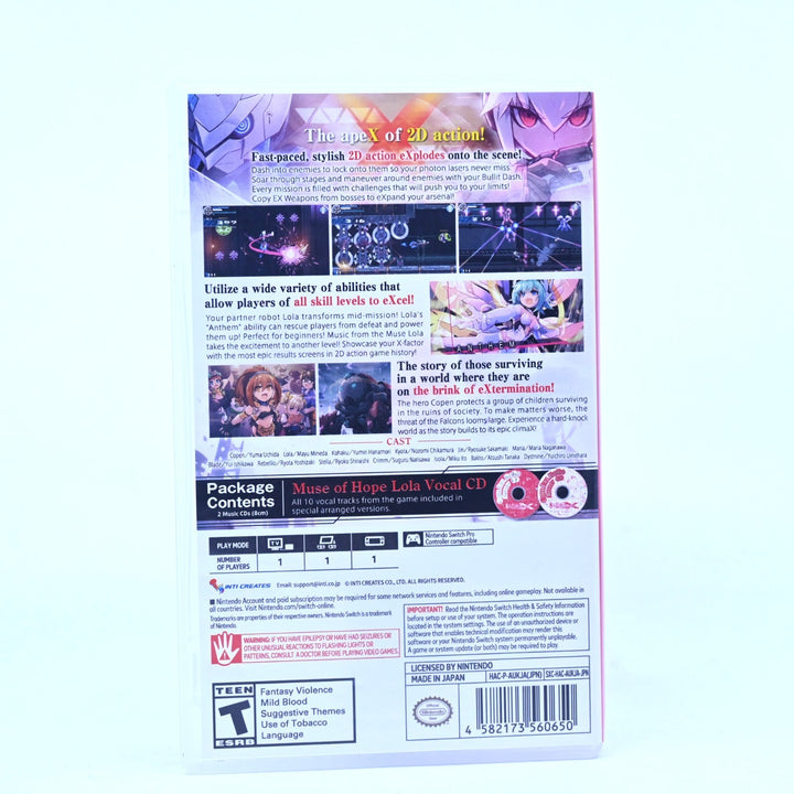 Gunvolt Chronicles: Luminous Avengers IX - Nintendo Switch Game - FREE POST!