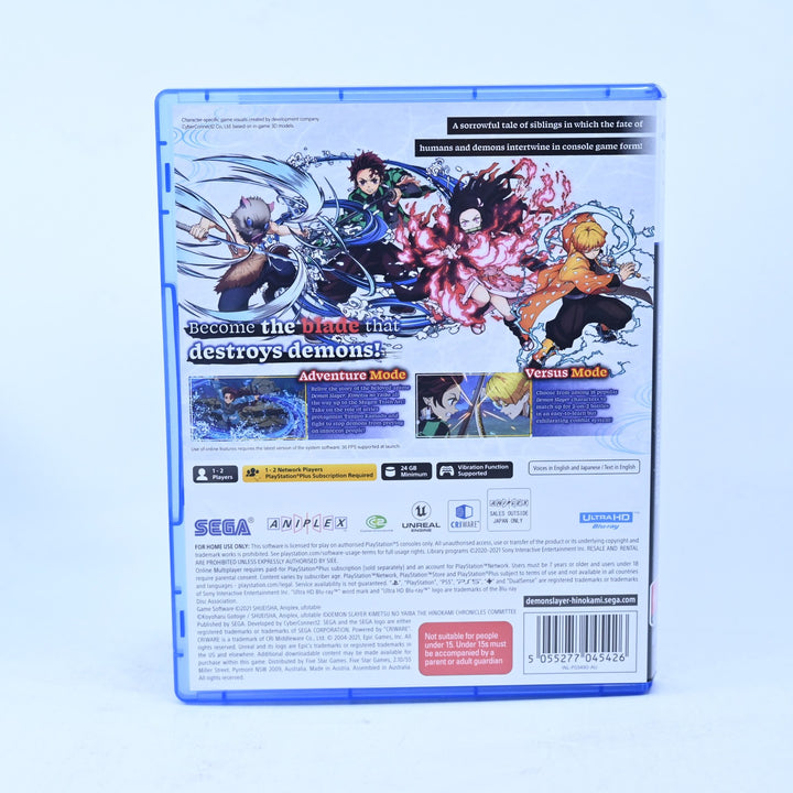 Demon Slayer: Kimetsu No Yaiba - The Hinokami Chronicles - PS5 Game