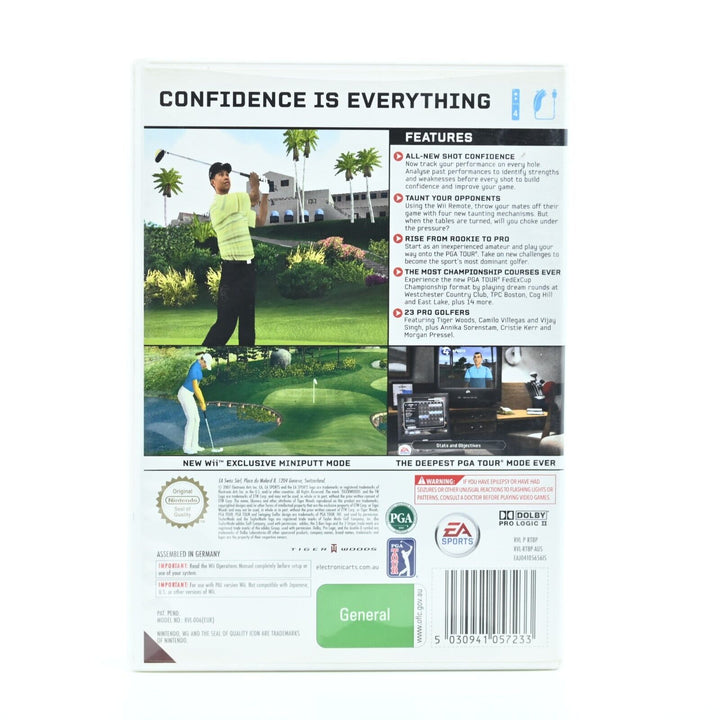 Tiger Woods PGA Tour 08 - Nintendo Wii Game - PAL - FREE POST!