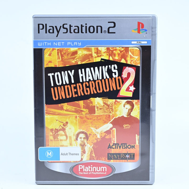 Tony Hawk's Underground 2 - Sony Playstation 2 / PS2 Game + Manual - PAL
