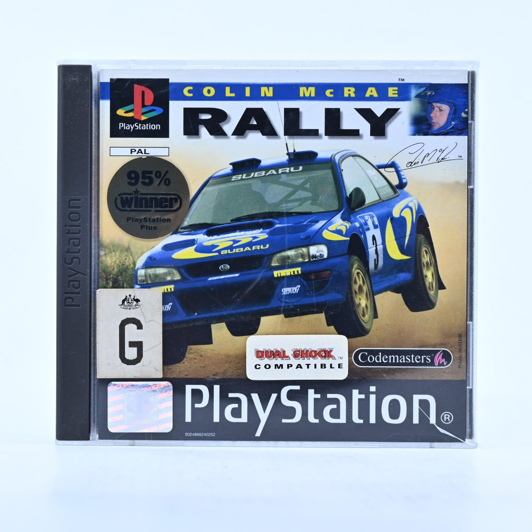 Colin McRae Rally - Sony Playstation 1 / PS1 Game + Manual - PAL