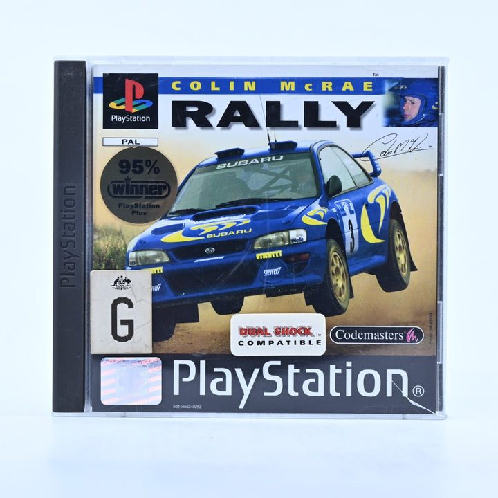 Colin McRae Rally - Sony Playstation 1 / PS1 Game + Manual - PAL