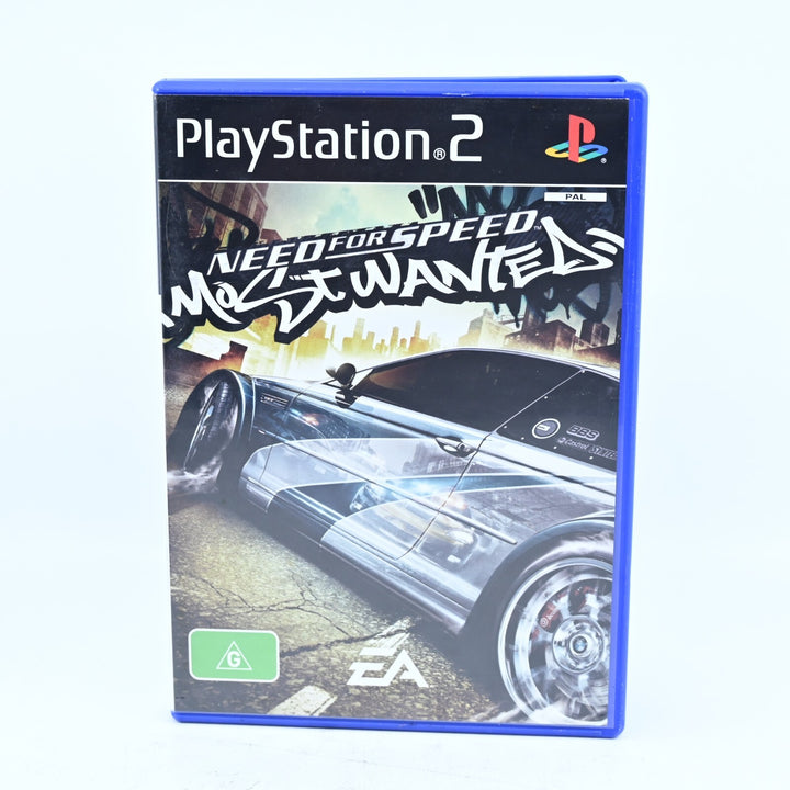 Need for Speed: Most Wanted - Sony Playstation 2 / PS2 Game + Manual - PAL