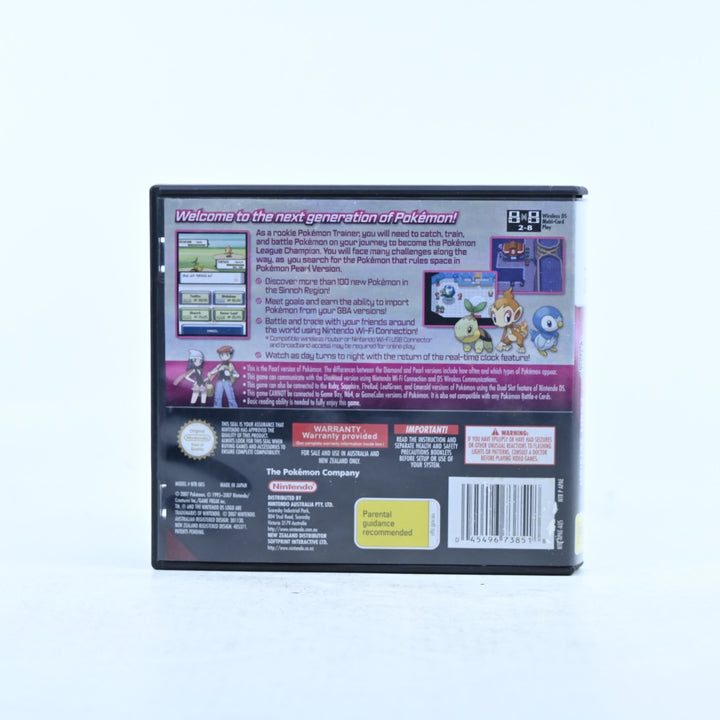 Pokemon Pearl - Nintendo DS Game - PAL + Manual - FREE POST!