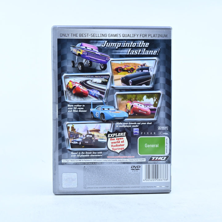 Disney-Pixar Cars - Sony Playstation 2 / PS2 Game + Manual - PAL - MINT DISC!
