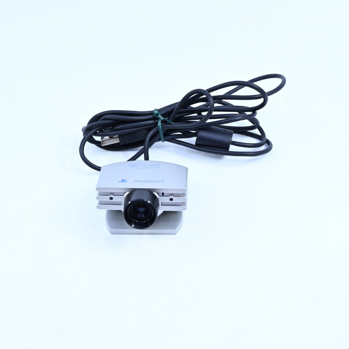 Silver Eye Toy Camera - Sony Playstation 2 / PS2 Accessory - FREE POST!