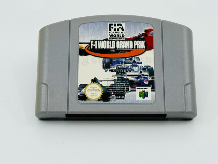 F-1 World Grand Prix - N64 / Nintendo 64 Game - PAL - FREE POST!