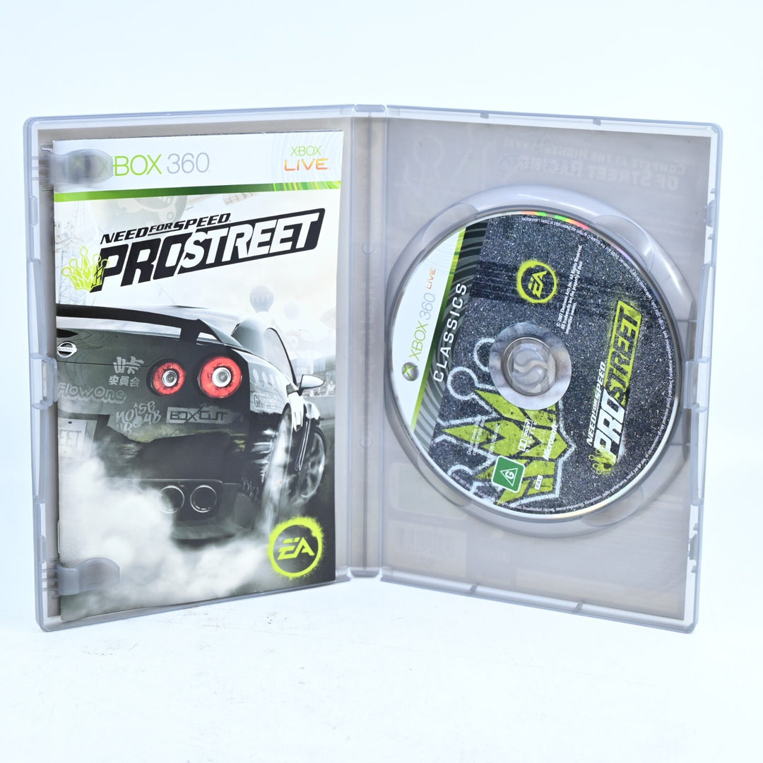 Need for Speed: Prostreet - Xbox 360 Game + Manual - PAL - MINT DISC!