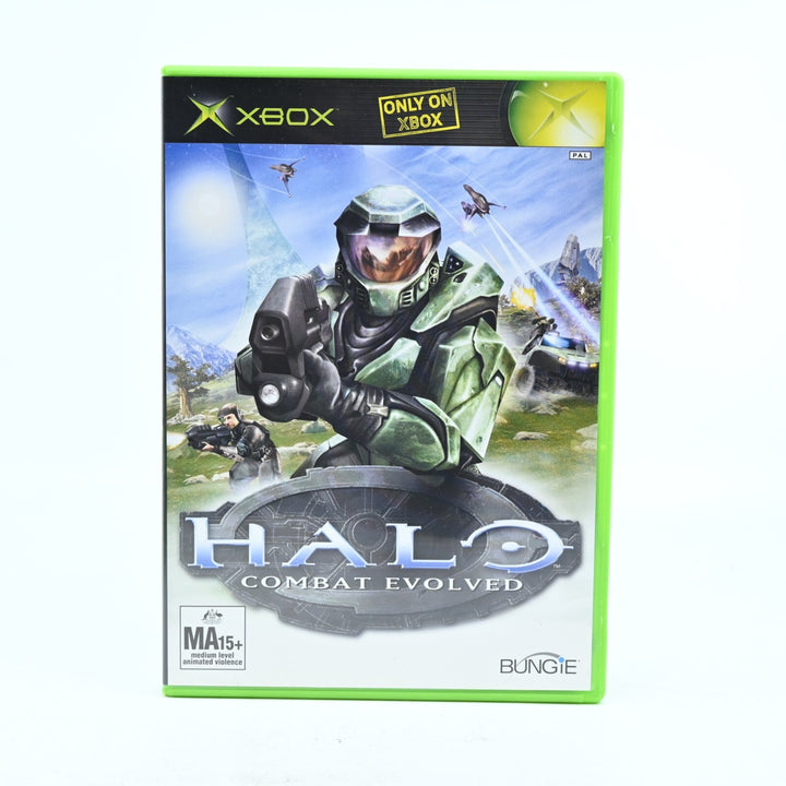Halo: Combat Evolved - Original Xbox Game + Manual - PAL - MINT DISC!