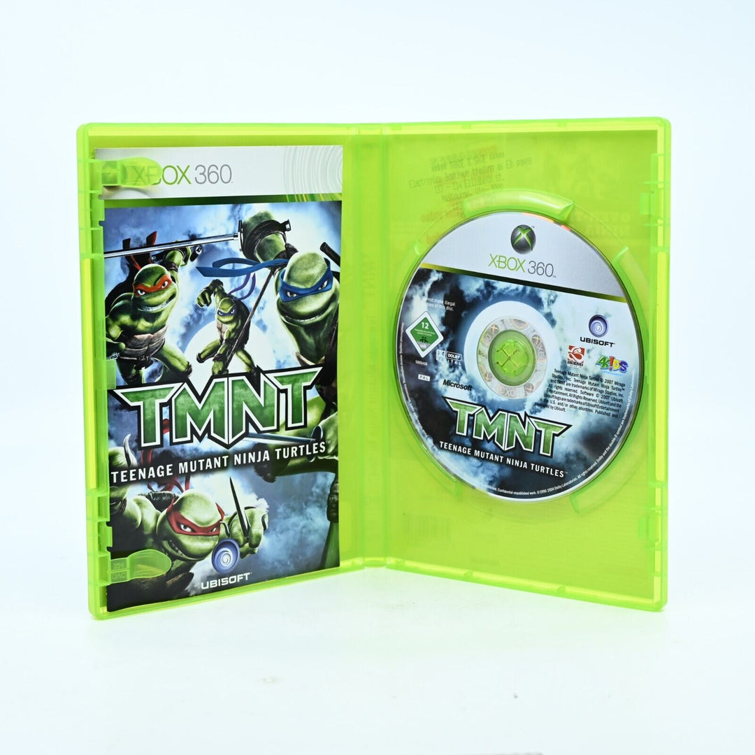 TMNT Teenage Mutant Ninja Turtles - Xbox 360 Game + Manual - PAL - MINT DISC!