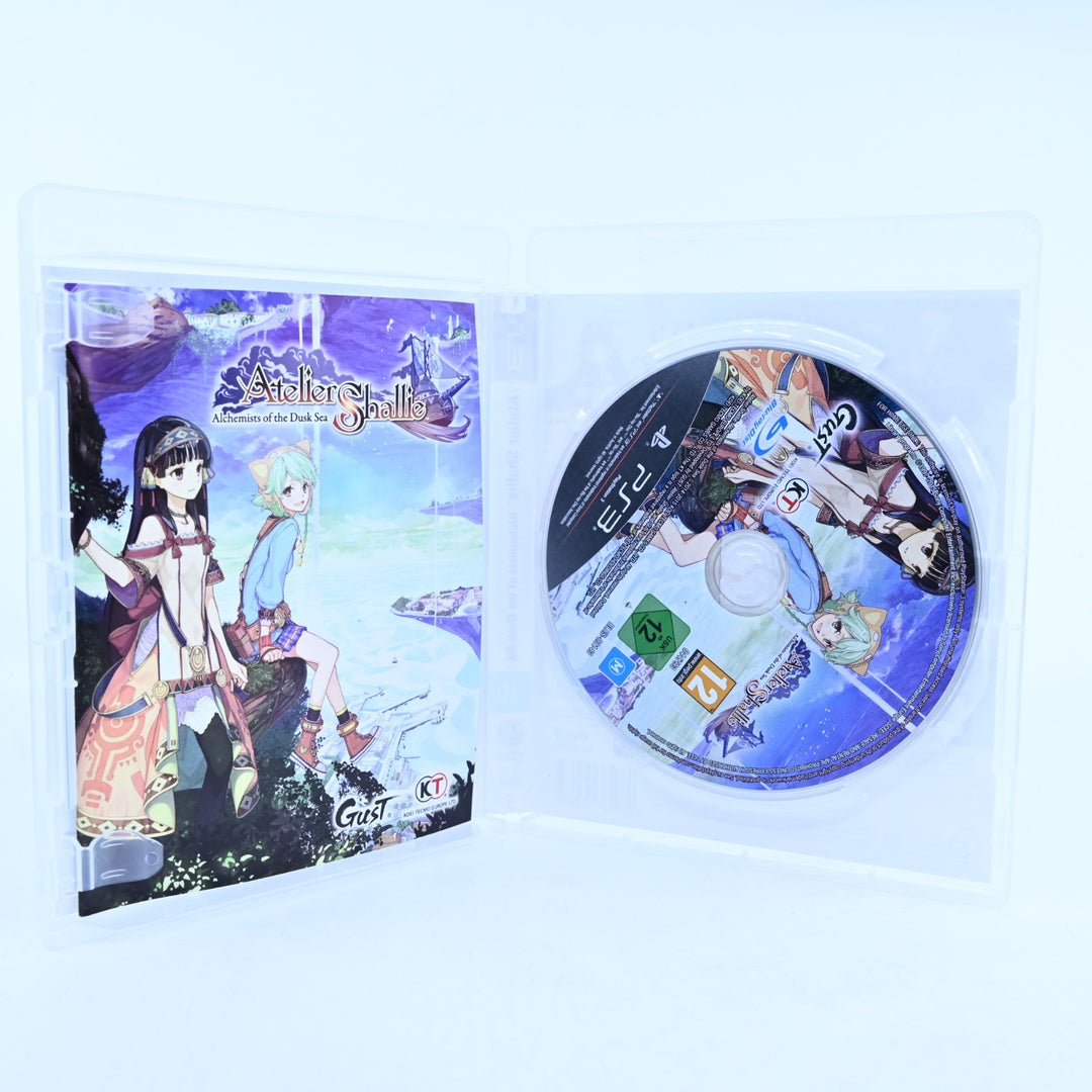 Atelier Shallie: Alchemists of the Dusk Sea - Playstation 3 / PS3 Game + Manual