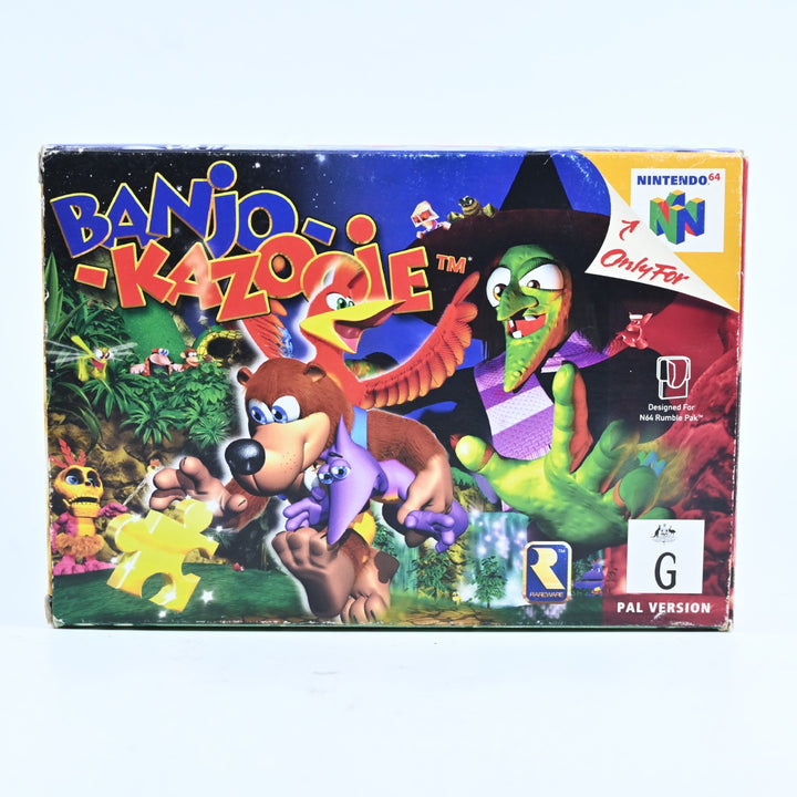 Banjo-Kazooie - N64 / Nintendo 64 Boxed Game - PAL - FREE POST!