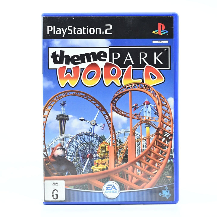 Theme Park World - Sony Playstation 2 / PS2 Game - PAL - FREE POST!