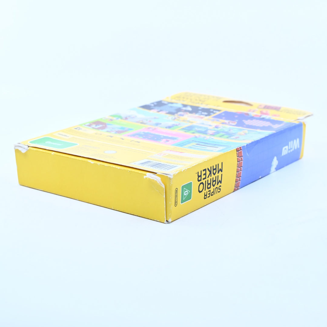 Super Mario Maker - Nintendo Wii U Game + Artbook - PAL - FREE POST!