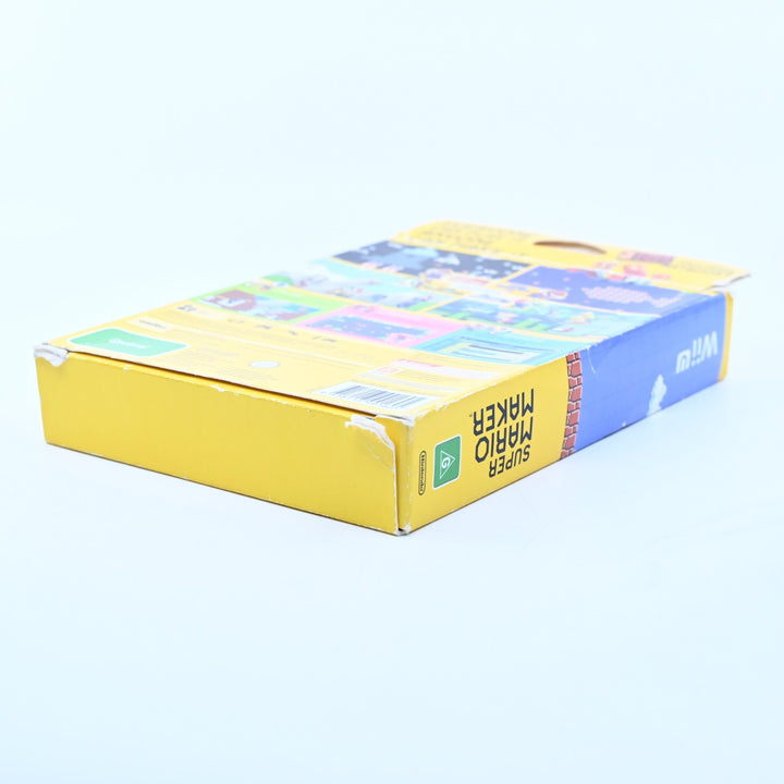 Super Mario Maker - Nintendo Wii U Game + Artbook - PAL - FREE POST!