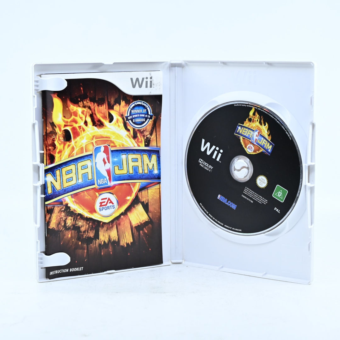 NBA Jam - Nintendo Wii Game + Manual - PAL - FREE POST!