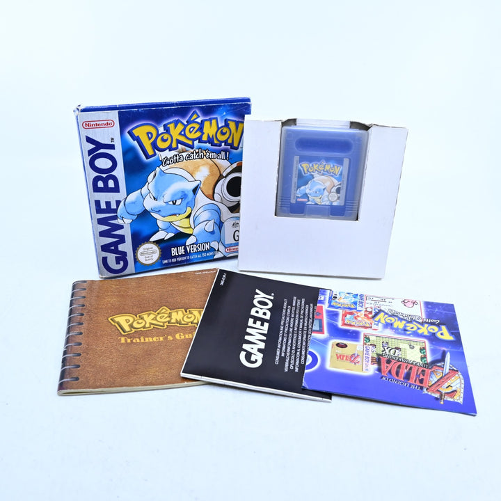 Pokemon Blue Version - Nintendo Gameboy Boxed Game - PAL - NEW SAVE BATTERY!