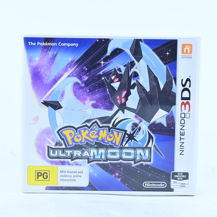 Pokemon Ultra Moon - Nintendo 3DS Game - PAL + Manual - FREE POST!
