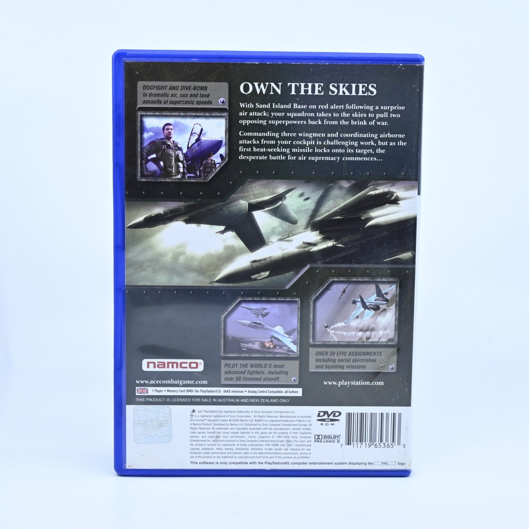Ace Combat: Squadron Leader - Sony Playstation 2 / PS2 Game + Manual - PAL