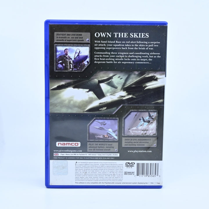 Ace Combat: Squadron Leader - Sony Playstation 2 / PS2 Game + Manual - PAL