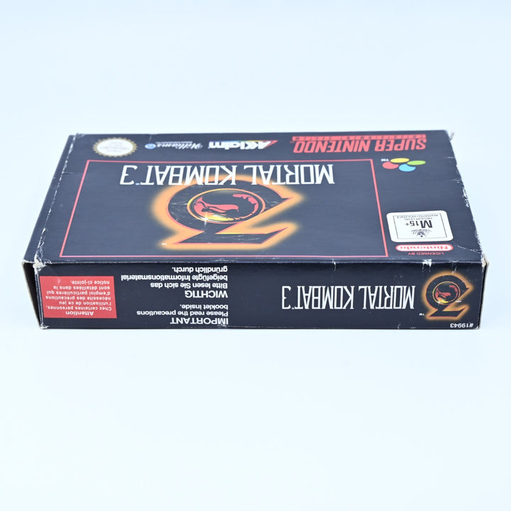 Mortal Kombat 3 - Super Nintendo / SNES Boxed Game - PAL - FREE POST!