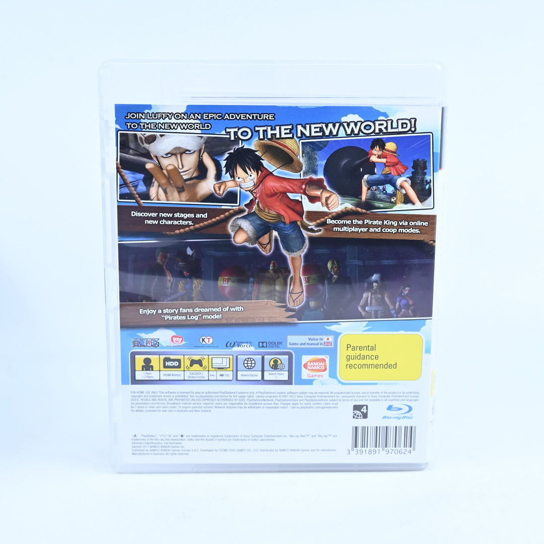 One Piece: Pirate Warriors 2 - Sony Playstation 3 / PS3 Game + Manual