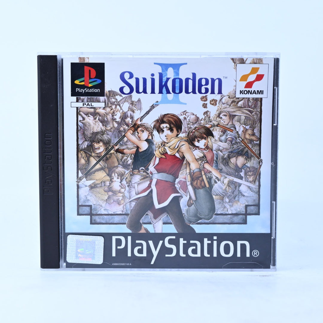 Suikoden II - Sony Playstation 1 / PS1 Game + Manual - PAL - MINT DISC!