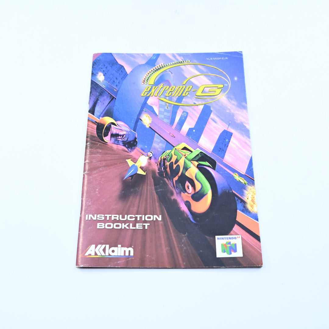 Extreme-G - N64 / Nintendo 64 Boxed Game - PAL - FREE POST!